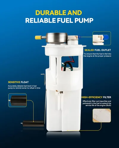 Miniatura 3 de PHILTOP FG0238 Conjunto de bomba de combustible eléctrica para Dodge Durango 1998-2003 3.9L 4.7L 5.2L 5.9L - Kit de módulo de bomba de combustible