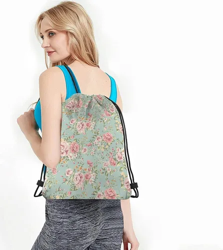 Miniatura 4 de Beabes No Drama Llama Cordón Bolsas Mochila Bolsa Gimnasio Saco Bolsa con Cordón, Multi-a36, Mochilas de viaje