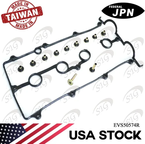 Miniatura 6 de Junta de tapa de válvula de motor compatible con Mazda Modelo 626 1998-2002 y Protégé 2001-2003 y Protege5 2002-2003 con base de motor 1.8L L4