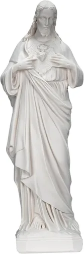 Miniatura 12 de Estatuas blancas del Sagrado Corazón de Jesús Made in Italy/Imagenes Blancas Sagrado Corazon de Jesus Hecha e Italia 31