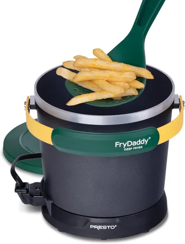 Presto 05427 Freidora eléctrica profunda FryDaddy, verde/dorado