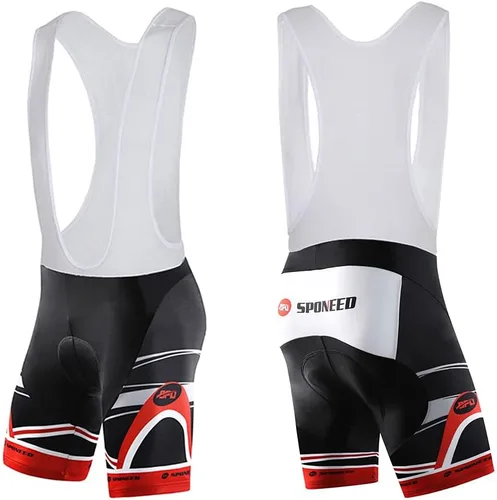 Miniatura 3 de sponeed Pantalones cortos de los hombres Bib y Jersey Ciclismo Kits Set Road Bike Outdoor Riding Sportswear