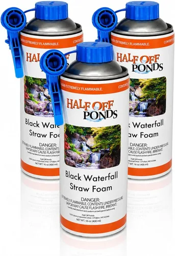 Miniatura 13 de Half Off Ponds Limpiador de pistola de espuma en cascada, disolvente en aerosol de 20 onzas para espuma expansiva y adhesivo sin curar, limpiador