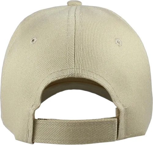 Miniatura 72 de Gorras de béisbol con correa trasera ajustable, lisas, negras, 12