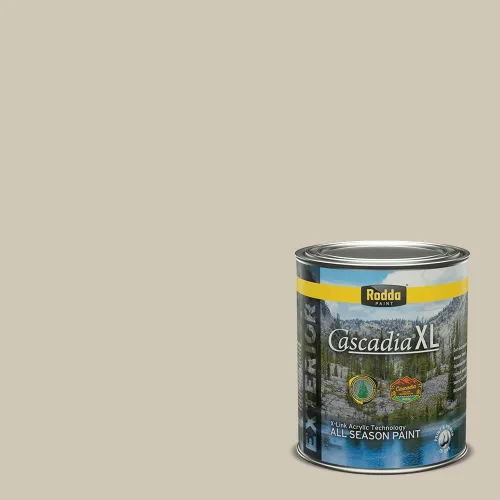 Miniatura 88 de Rodda Paint CASCADIA XL Pintura e imprimación satinada exterior en uno, cuarto de galón, resistencia industrial