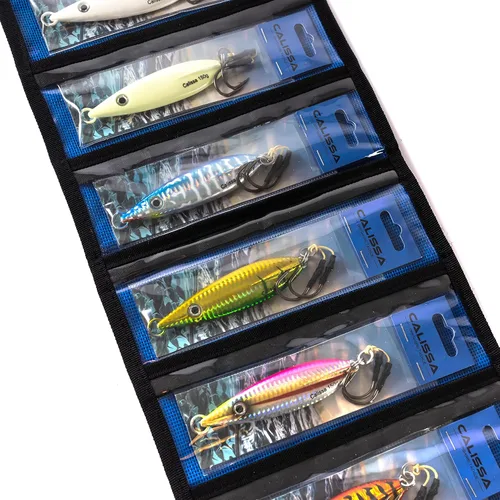 Miniatura 3 de Calissa Offshore Tackle Plantilla de caída rápida 80g 150g 250g 68kg Ganchos de asistencia 3/0 Mariposa - Plantilla de velocidad vertical de paso