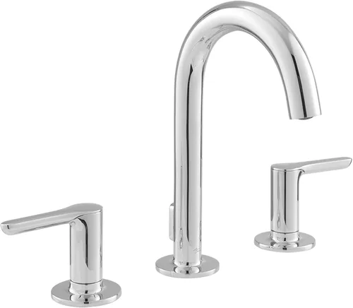 American Standard 7105801.002 Studio S - Grifo de baño con manijas de palanca, cromo pulido