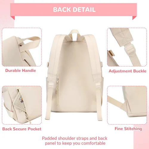 Miniatura 6 de Mochila de viaje casual para adolescentes y niñas