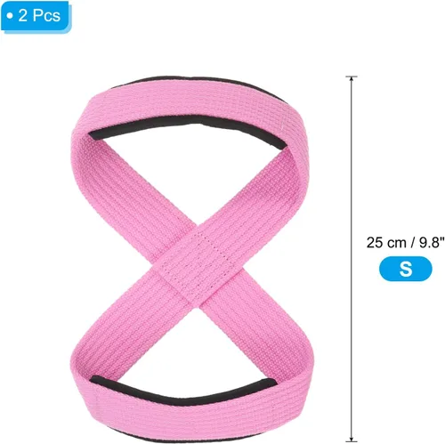 Miniatura 2 de PATIKIL Figure Lifting Strap, Weightlifting Wrist Wraps Dead Lift Padded Grips for Fitness Power Strength Training