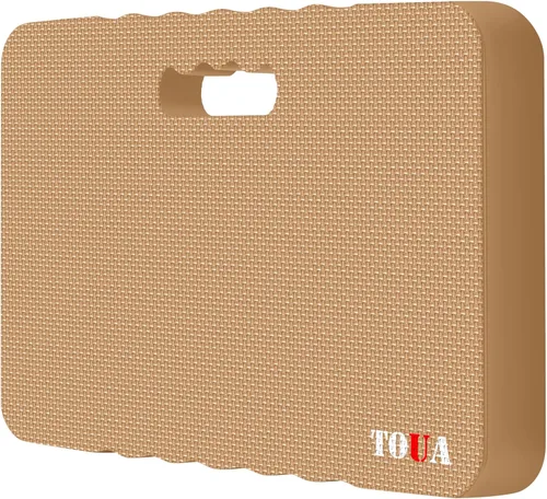 Miniatura 9 de Almohadilla para arrodillarse gruesa extra grande de espuma de alta densidad cómoda para trabajo, jardinería, yoga, ejercicio, jardín, almohadilla