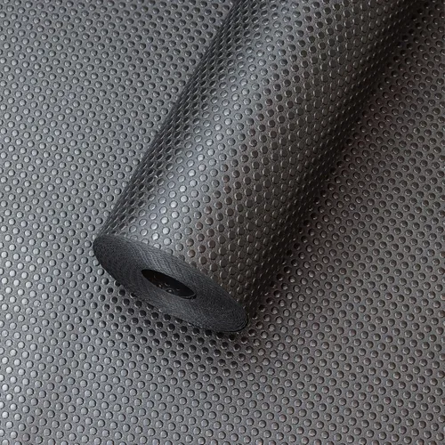 FLPMIX Revestimientos de estantes para armarios negros: tapete impermeable para cajones de cocina, no adhesivo, fácil de cortar, revestimiento de