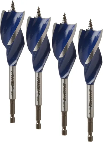 Miniatura 8 de IRWIN SPEEDBOR Broca triflute para madera 7/16" (3041015), Negra