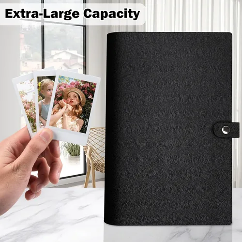 Miniatura 5 de Álbum de fotos de 432 bolsillos para fotos Polaroid de 2 x 3 pulgadas, capacidad extra grande para 432 fotos para Fujifilm Instax Mini 12 11 9 40 90