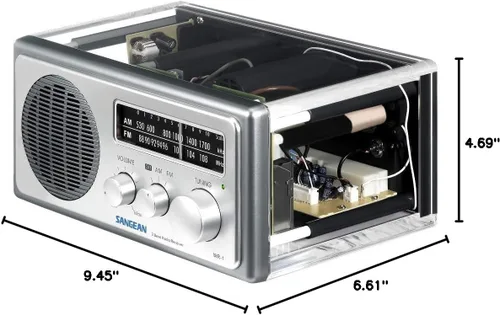 Miniatura 4 de Sangean Radio transparente AM FM