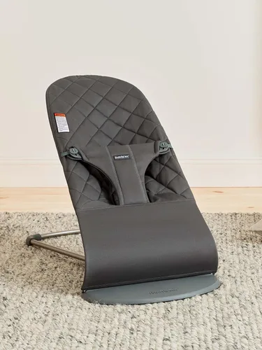 Miniatura 8 de BabyBjörn Bouncer Bliss, Antracita, Tejido, Colchón Clásico Asiento Ajustable de Mecedora de Bebé 2-en-1 y Silla para Niños Pequeños, de Recién