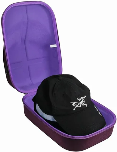 Miniatura 8 de Hermitshell Funda rígida para gorra de béisbol para 6 gorras y sombreros