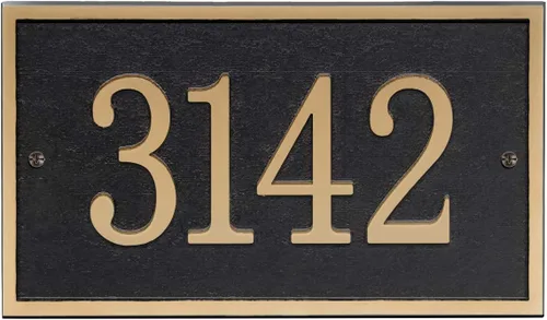 Miniatura 9 de Placa de dirección hecha a mano – Placa de pared con número de casa (11 x 6.3 pulgadas), letrero de casa personalizado para casa, apartamento