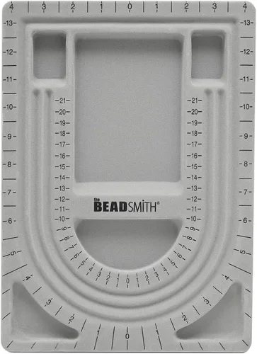 Miniatura 11 de The Beadsmith Elements - Tablero de cuentas con diseño de pulsera y tobillera – 13.75 x 10.75 x 1 pulgadas – Cubierta transparente extraíble