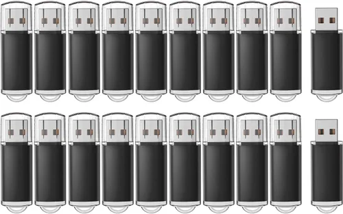 Miniatura 14 de RAOYI Paquete de 10 unidades 2G 2GB USB Flash Drive USB 2.0 Memory Stick Pulgar Drive Pen Drive Azul Azul 10 piezas