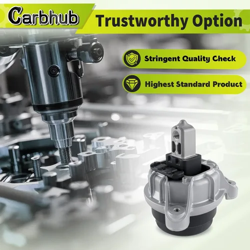 Miniatura 4 de Carbhub 22116786528 Soporte de motor izquierdo derecho para BMW 528i 535i 640i 740i Gran Coupe GT Base Sedan 3.0L 4.4L 6.0L 2010-2018 Soporte