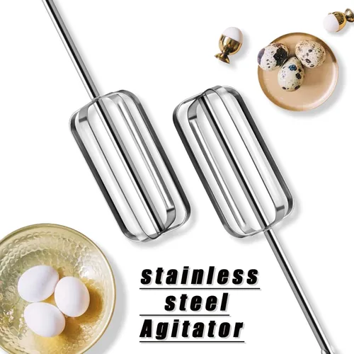 Miniatura 7 de 2 piezas de accesorios para batidora de mano, batidores para batidora de mano para cocina, piezas de repuesto de acero inoxidable para KitchenAid