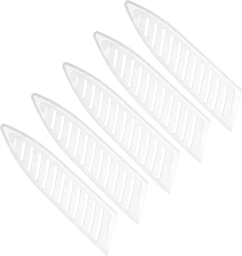 Miniatura 10 de PATIKIL Fundas de seguridad PP para cuchillo de pelar de 3.5 pulgadas, paquete de 2 cuchillos, protector de filos, protector de cuchilla universal