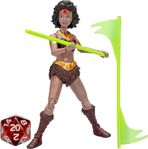Miniatura 2 de Mazmorras y Dragones Clásicos de Dibujos Animados Figura de Acción Diana la Acróbata de 6 Pulgadas de Escala, Dibujo Animado D&D de los 80s, Incluye
