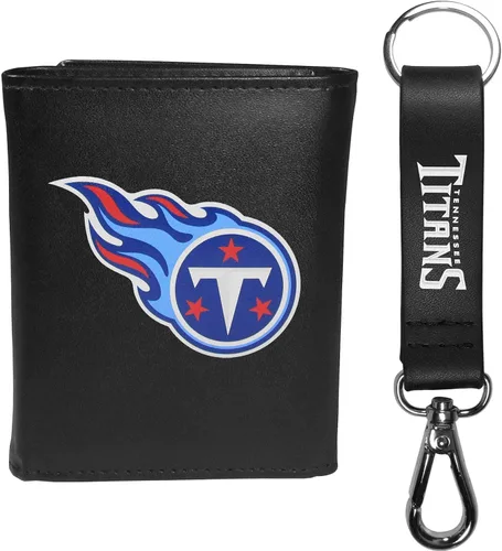 Miniatura 8 de Siskiyou Sports NFL unisex Tri-fold Wallet & Strap Key Chain