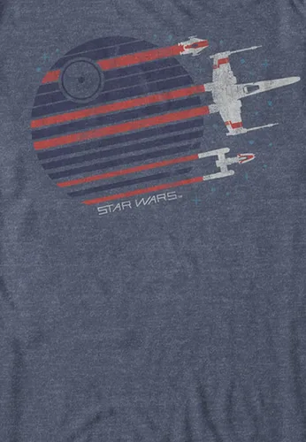 Miniatura 3 de Star Wars Rebel Flyby playera gráfica para hombre, playera Rebel Flyby Graphic, S