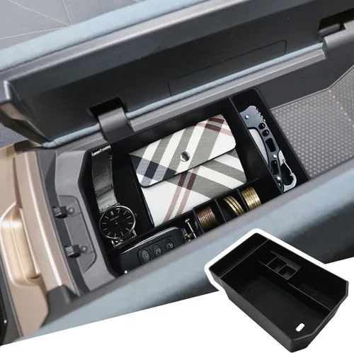BIBIBO [Actualizado para 2024 2025 2026 BMW iX Accesorios 2023-2026 BMW iX Organizador de Consola Central para 2023-2026 BMW iX (I20) Caja de