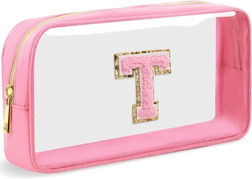 Miniatura 63 de Bolsa de Maquillaje Transparente Pequeña Bolsa de Cosméticos Bolsa de Viaje de Artículos de Aseo Bolsa Transparente con Cremallera Bolso Organizador