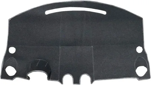 Cubierta de salpicadero de alfombra compatible con VW Volkswagen Beetle VW3 1998-2009 (negro)
