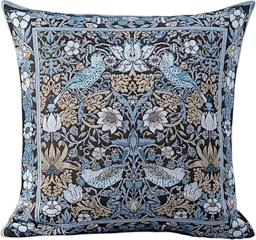Miniatura 10 de STP GOODS Almohada de tapiz, almohada decorativa, decoración bohemia perfecta para sofá, sala de estar, dormitorio, cojín de sofá de 18 x 18