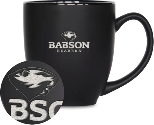 Miniatura 7 de Rico Industries - Taza de cerámica mate negra con grabado láser estándar de 15oz para NCAA (escuelas T & U) - Para bebidas calientes o frías