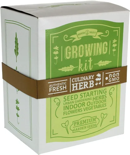 Miniatura 2 de Kits de inicio de semillas para jardín de interiores - cultivo de hierbas culinarias, medicinales y de té - comienza con el cultivo al aire libre