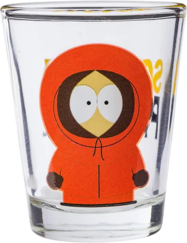 Miniatura 7 de Silver Buffalo South Park con Stan, Kenny, Cartman y Kyle - Paquete de 4 mini vasos de 1,5 onzas Personajes principales de South Park