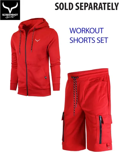 Miniatura 4 de SCREENSHOT Sports Men Athletic Workout Active Shorts