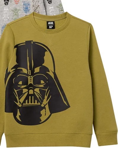 Miniatura 2 de Tienda Essentials Disney Marvel Star Wars Boys and Toddlers' Fleece Crew Sweatshirts, Pack of 2