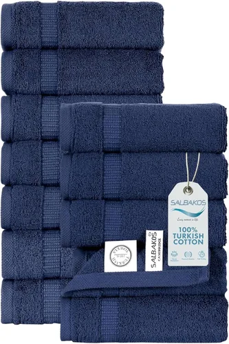 Miniatura 38 de Juego de alfombra de baño 100 % de algodón turco para hotel y spa de lujo y opciones de tapete de baño de espuma viscoelástica