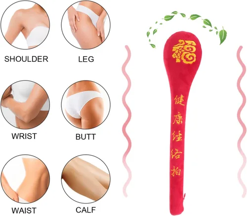 Miniatura 3 de Beaupretty Martillo de bola de masaje, cuerpo de mano, palillo de masaje manual, palillo masajeador para músculos, espalda, hombros, cuello, piernas