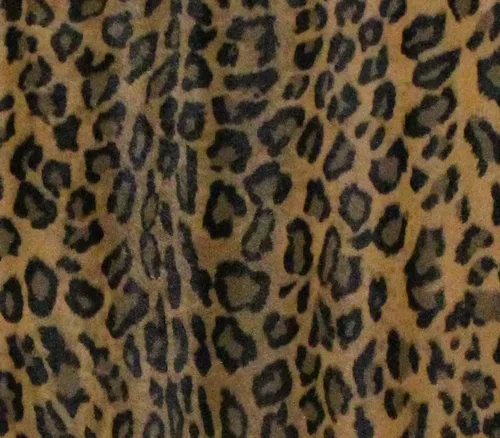 Tapicería de vinilo de tela de tabaco de leopardo, piel falsa / 54 pulgadas de ancho/vendido por yarda