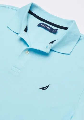 Miniatura 3 de Nautica Men's Short Sleeve Solid Cotton Pique Polo Shirt