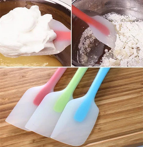 Miniatura 2 de Utensilios de silicona para horno de Tougs. Incluye espátula de silicona, pincel resistente al calor, se puede lavar en lavaplatos.