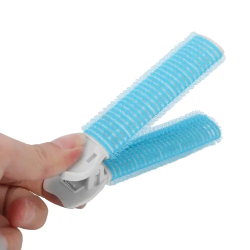 Miniatura 6 de 2 rodillos de volumen para el cabello, clip para rizador, pinzas de raíz de cabello voluminizadoras, herramienta de peinado para mujeres y niñas Azul