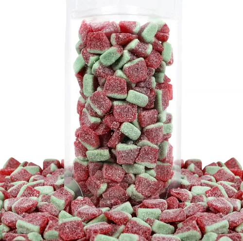 Miniatura 3 de Smarty Stop Sour Watermelon Wedge Slices Bite Gummy Candy (1 libra (paquete de 1))