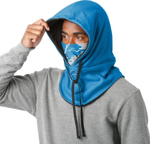 Miniatura 3 de NFL Team Logo Team Color Drawstring Winter Cap Hooded Gaiter Balaclava Face Cover