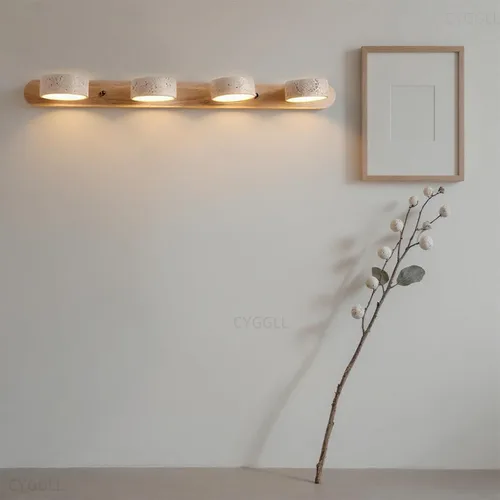 Miniatura 7 de Apliques de pared de travertino, accesorios de iluminación de piedra, iluminación de pared, lámparas de pared para sala de estar, dormitorio, LED