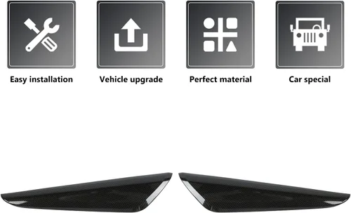 Miniatura 4 de RAZPOY Cubierta para reposabrazos de panel de puerta interior, moldura de panel de puerta interior compatible con accesorios interiores Chevrolet