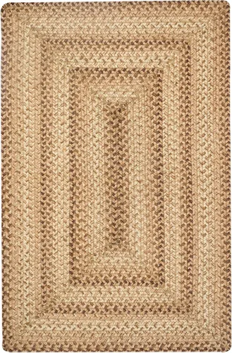Miniatura 8 de Homespice Alfombra de yute marrón masa de galletas de 20 x 30 pulgadas, estilo campestre, alfombras trenzadas para cocina