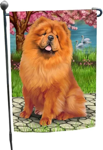 Miniatura 21 de Doggie of the Day Chow Chow Dogs Garden Flags - 4th of July Independence Day - Double Sided- Yard Porch Lawn Spring Decorative Gift - Home Decor 12